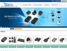 Tablet Screenshot of edac.com.tw